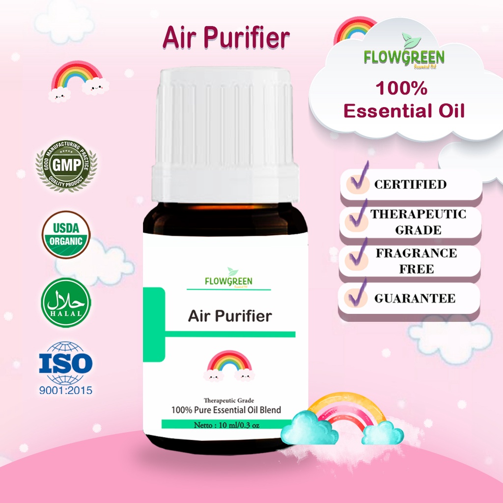 FLOWGREEN AIR PURIFIER ESSENTIAL OIL DIFFUSER HUMIDIFIER