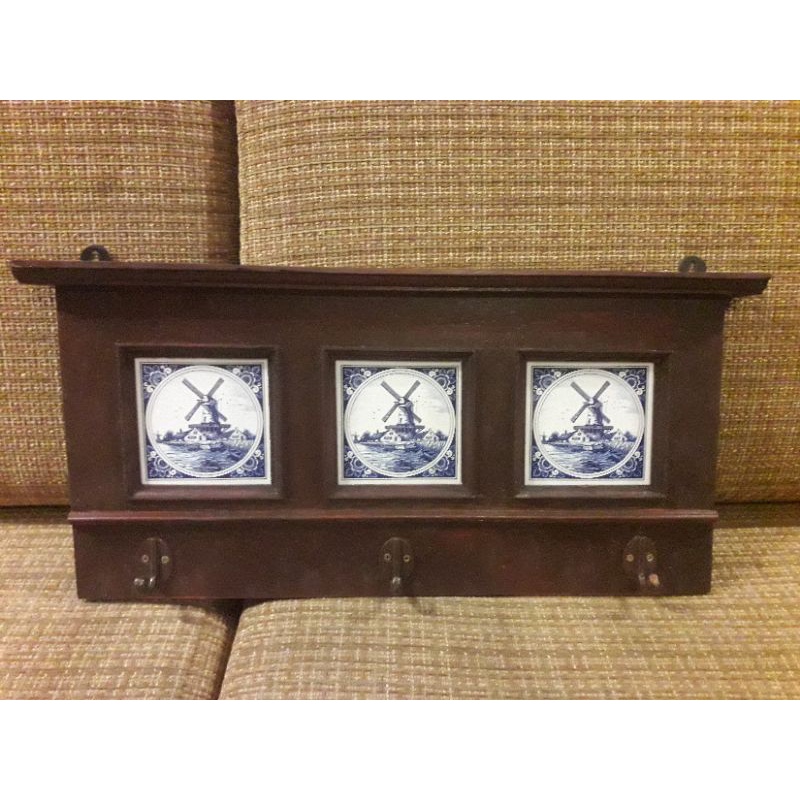 Dekorasi Jati Motif Kincir Angin Belanda