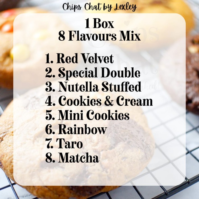 

KERING-KUE- BEST NEW YORK CITY SOFT BAKED CHEWY GOOEY COOKIES ALL VARIANT - 10RASA -KUE-KERING.