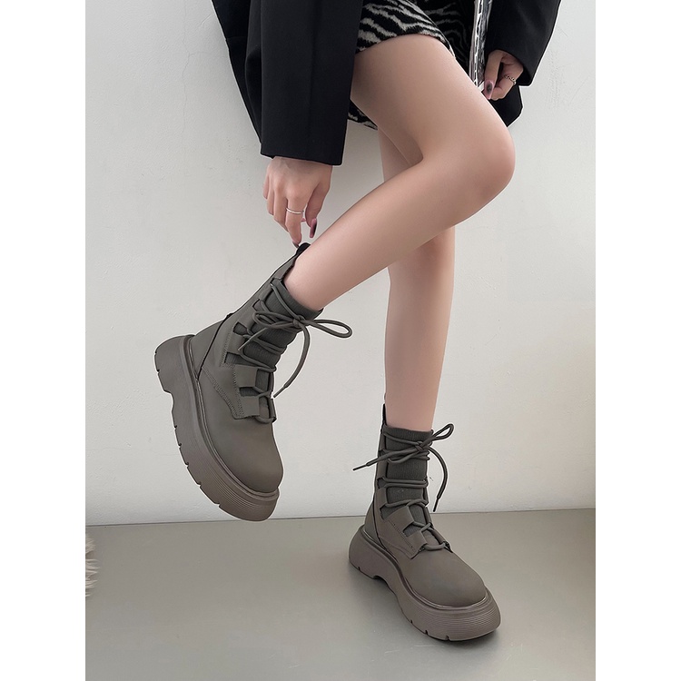 ✅PINKEY P048 Sepatu Boots Wanita Import Premium Quality