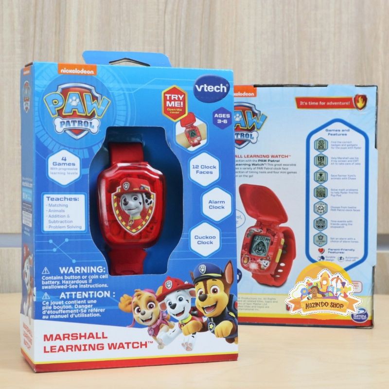 vtech paw patrol learning watch instructions