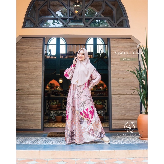 Kiciks Muslimah - Askara Udhaya Pastel Kinantan Original