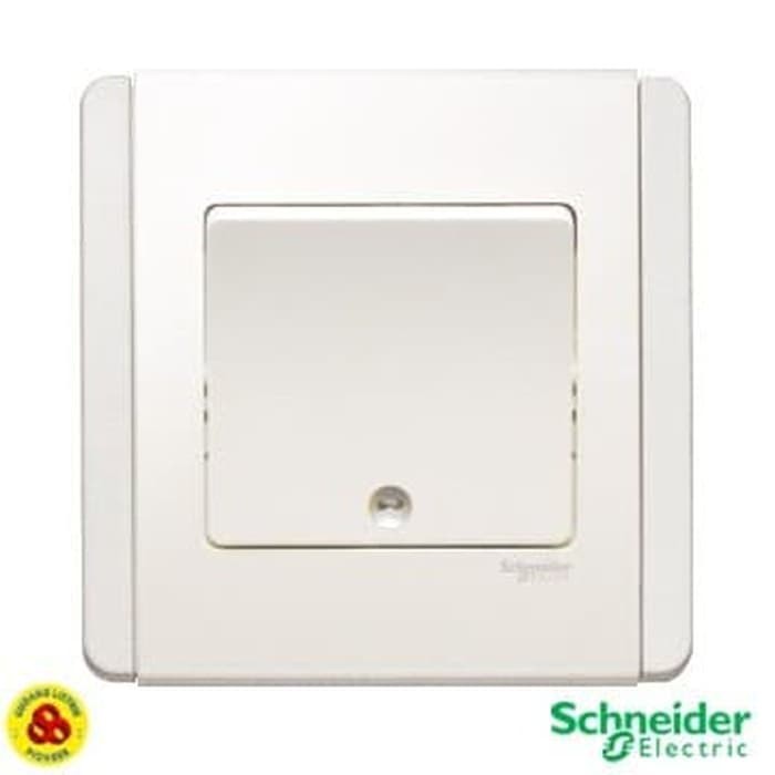 SAKLAR SINGLE NEO E3031V1_EWWW 1G 1W LED WHITE SCHNEIDER