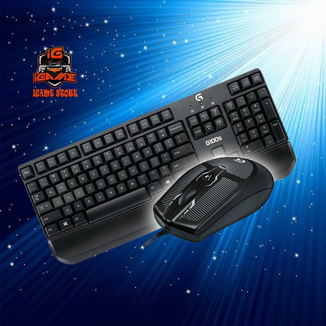 TERBAGU Agan Logitech G100S Gaming Combo Keyboard + Mouse RESMI DAN BERGARANSI