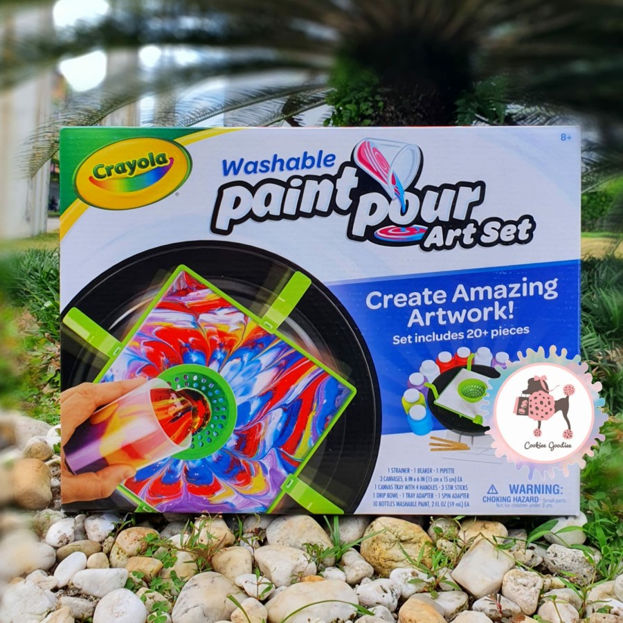 

Crayola Washable Paint Pour Art Set