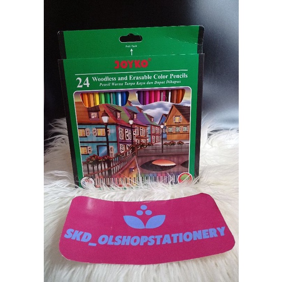 

Pensil Warna Joyko Bisa Dihapus 24 Warna Panjang