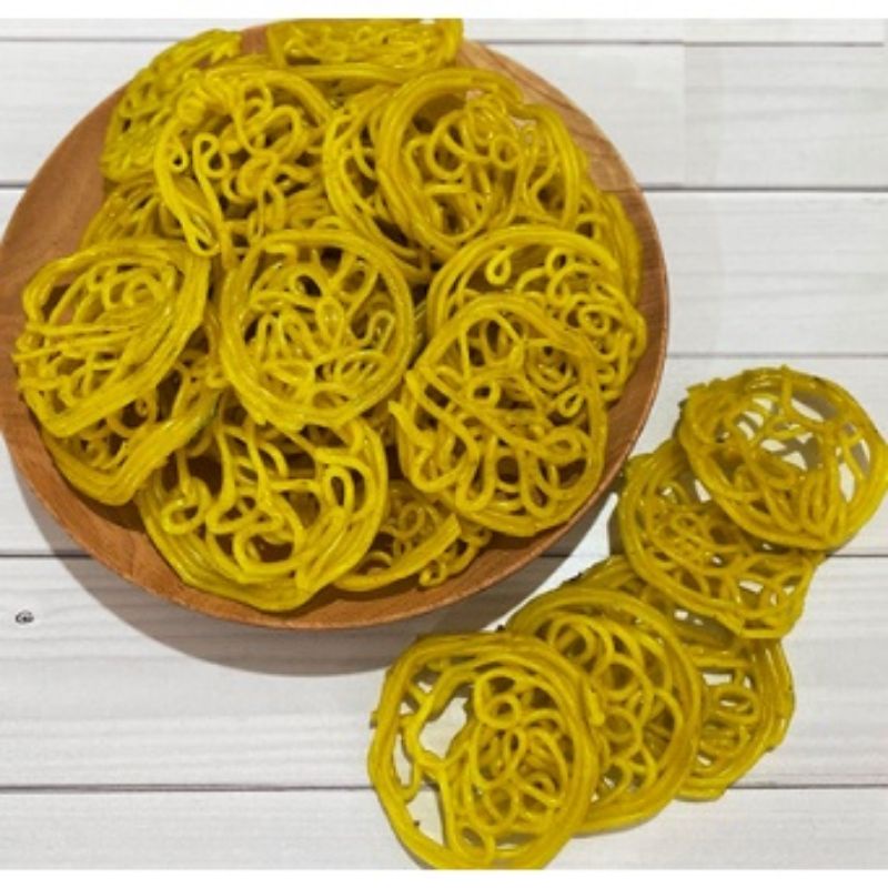 

KERUPUK MIE RASA BAWANG GURIH MENTAH SIAP GORENG 250 GR