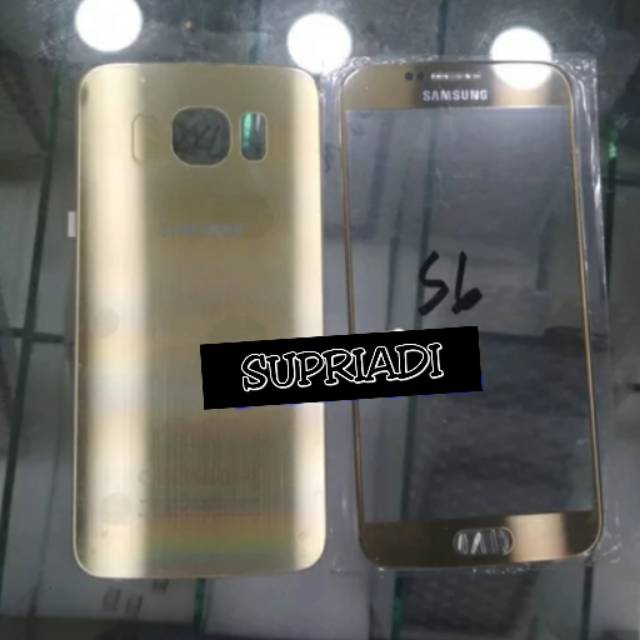 Kaca Depan Lcd Samsung S6 flat Kaca lcd + Backdoor Samsung s6 G920