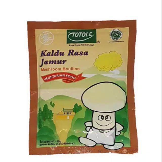 

TOTOLE -KALDU JAMUR 80GRAM