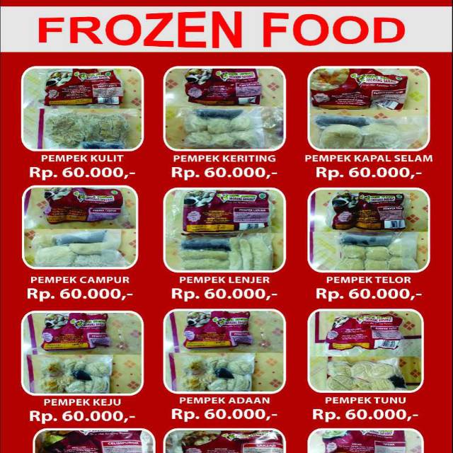 

Pempek Palembang seorang sahabat FROZEN