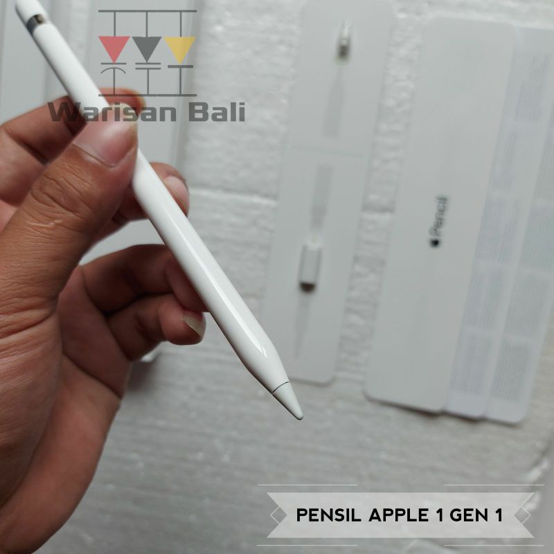 Pensil apple 1 Fullset original apple pencil mulus