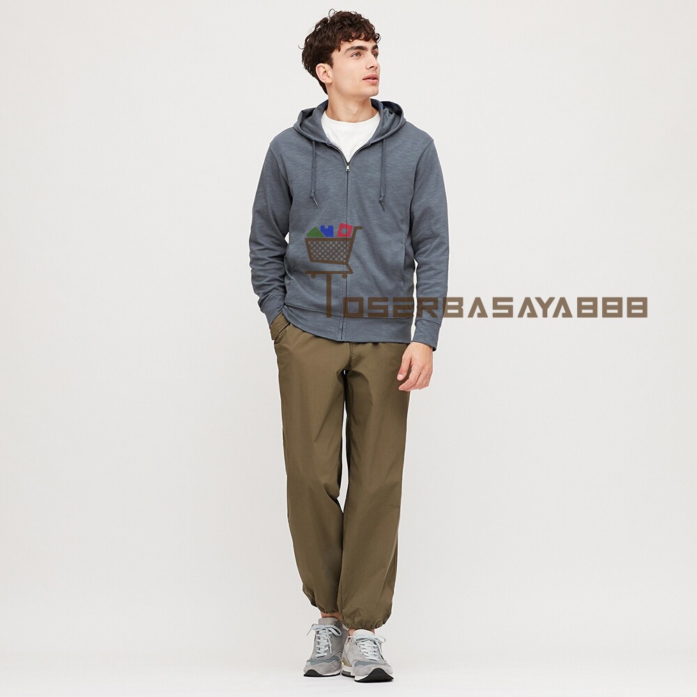 Jaket Pria UNIQLO AIRism 100% ORIGINAL - BLUE