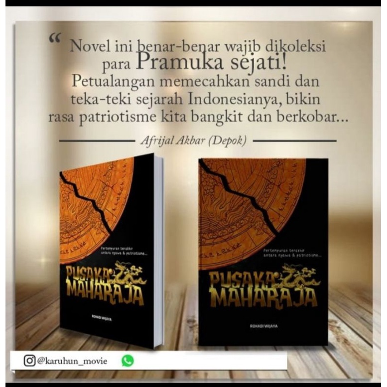 Novel Pramuka Jaman Now Karuhun Series Api Unggun Terakhir Sangsaka Gerbang Nuswanatara Pusaka Maha