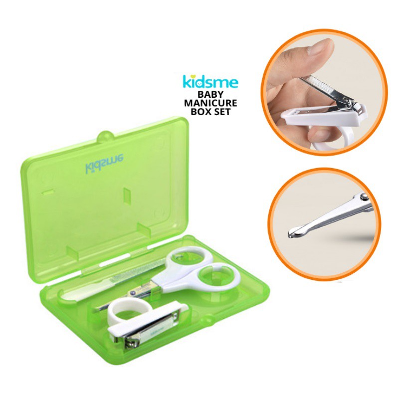 KIDSME BABY MANICURE BOX SET/ GUNTING KUKU BAYI 3IN1