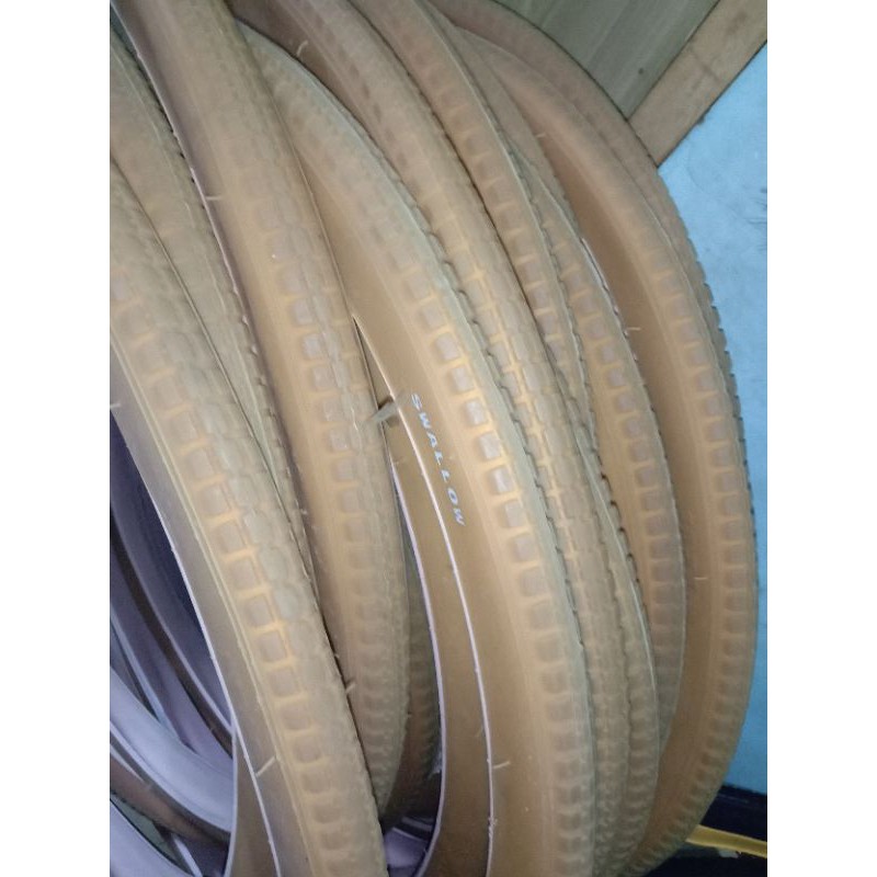 BAN LUAR SEPEDA 28 SWALLOW KARET MENTAH KEBO ONTO