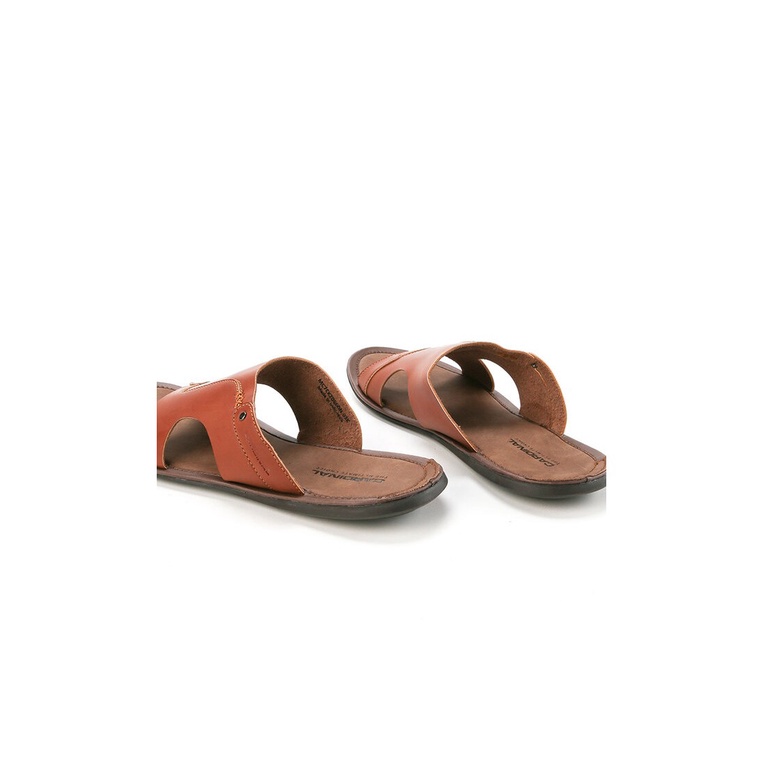 SANDAL SLIDE PRIA CARDINAL ORIGINAL CASUAL TERBARU COKLAT CA35