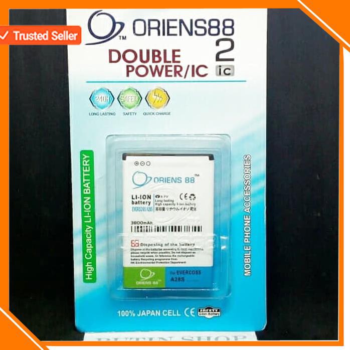 ACC HP BATERAI DOUBLE EVERCOSS A28S