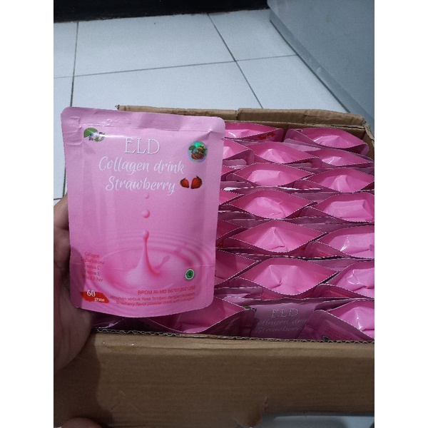 ELD Collagen Drink Strawberry