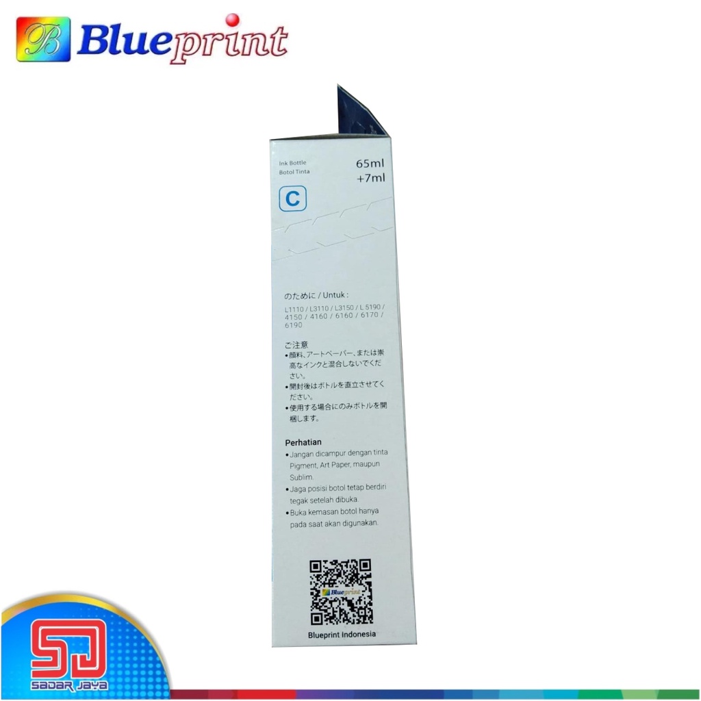 Blueprint Lite for Epson 003 72ml Tinta Epson L1110 L3110 L3150 L5190 4150