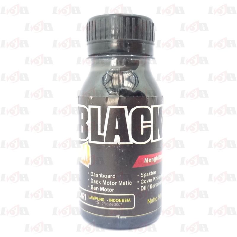 PENGHITAM BAN DAN DASBOARD MOTOR ,MOBIL MERK BLACK MASTER PENGHITAM PERMANEN