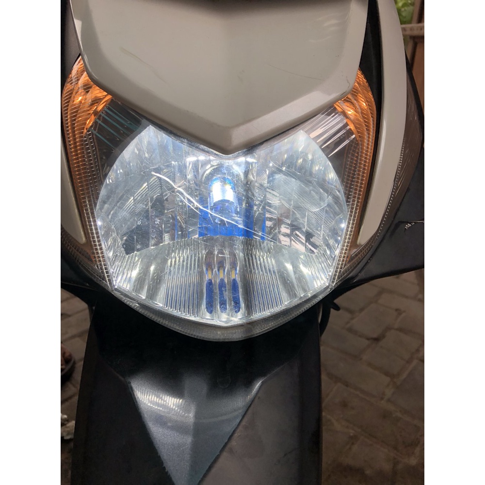 [L275] Lampu Depan LED Motor H6 Mio Soul Beat FI Xeon Xride Supra X 125 Revo Jupiter Z Mx Satria FU