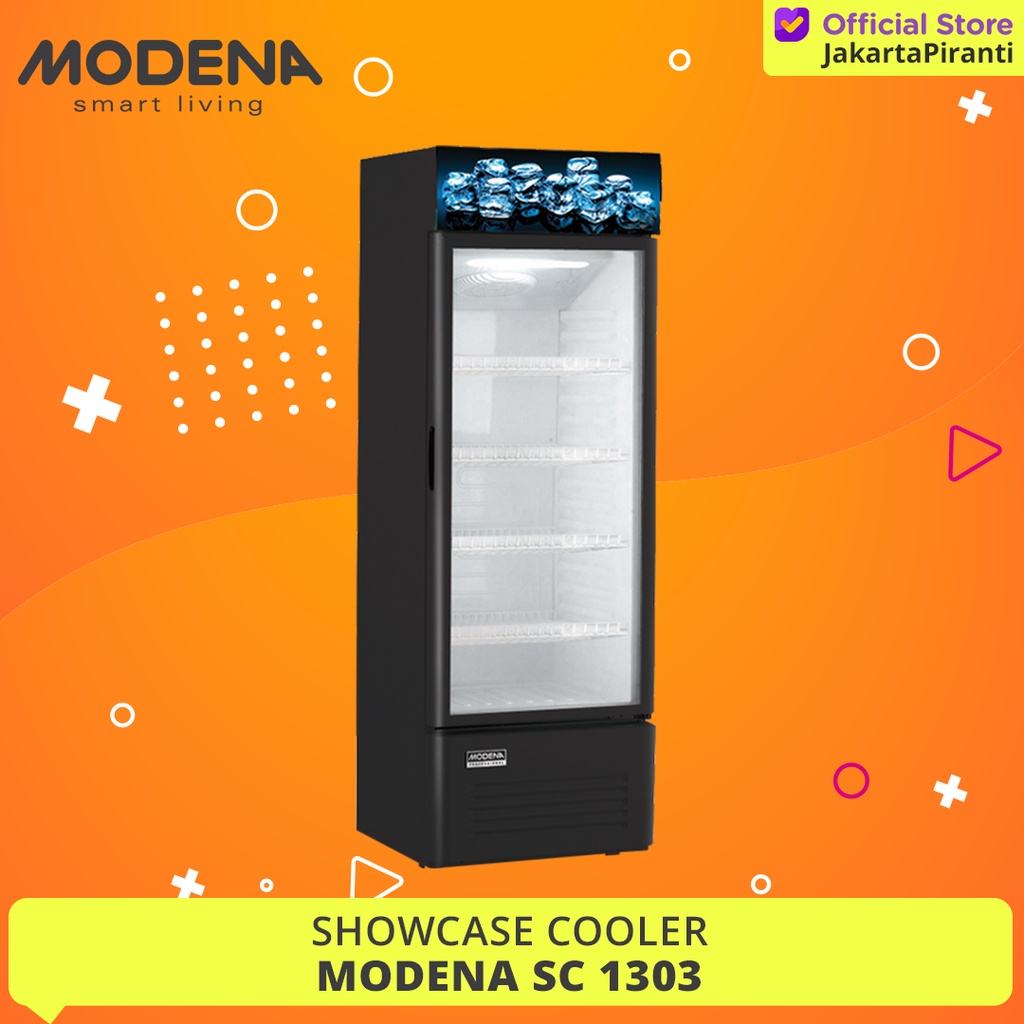 Showcase Rak Display Cooler Modena SC 1303 Kulkas Pendingin Transparan
