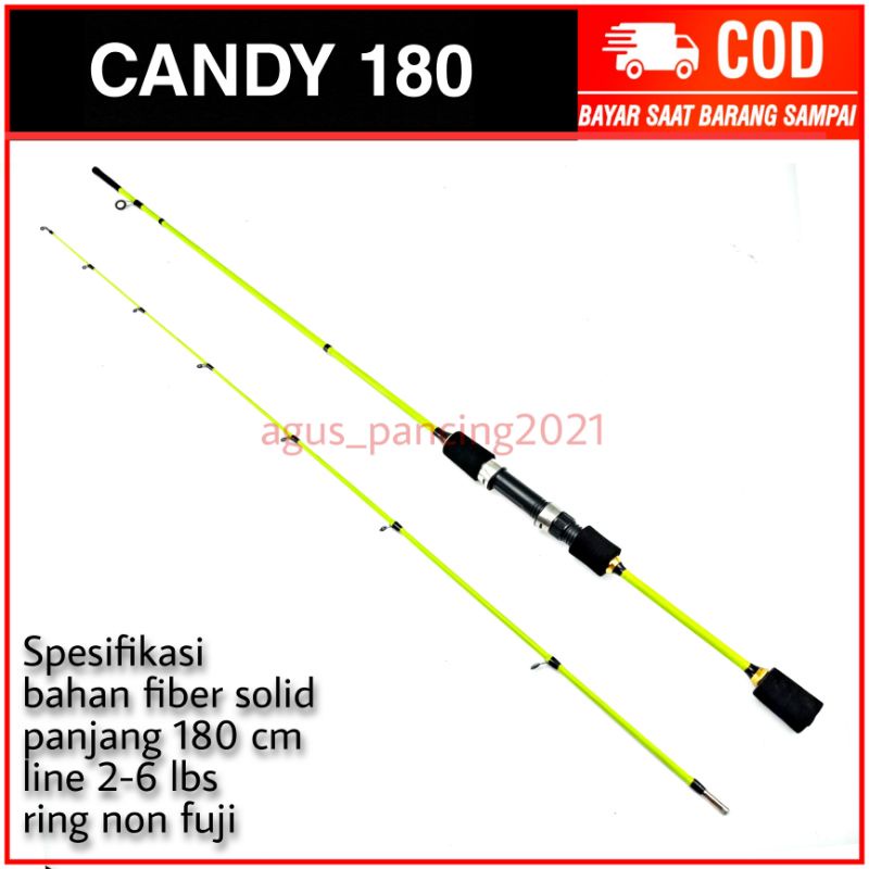 Joran UL Ultralight Ajiro Candy 180cm