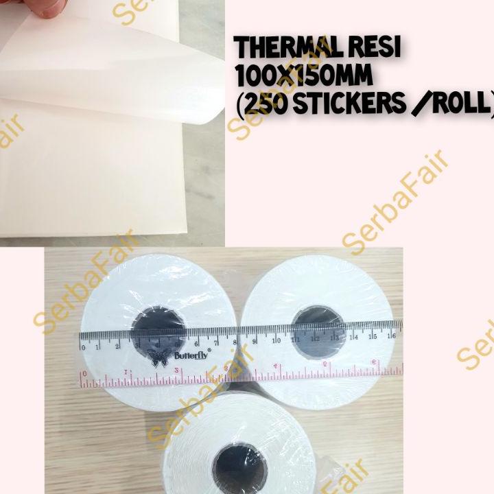 

Paling Popular 9RTTM Label Barcode 100 x 150 Kertas Sticker Thermal Resi 100x150mm (500PCS) / (250PCS) 86 Best Produk