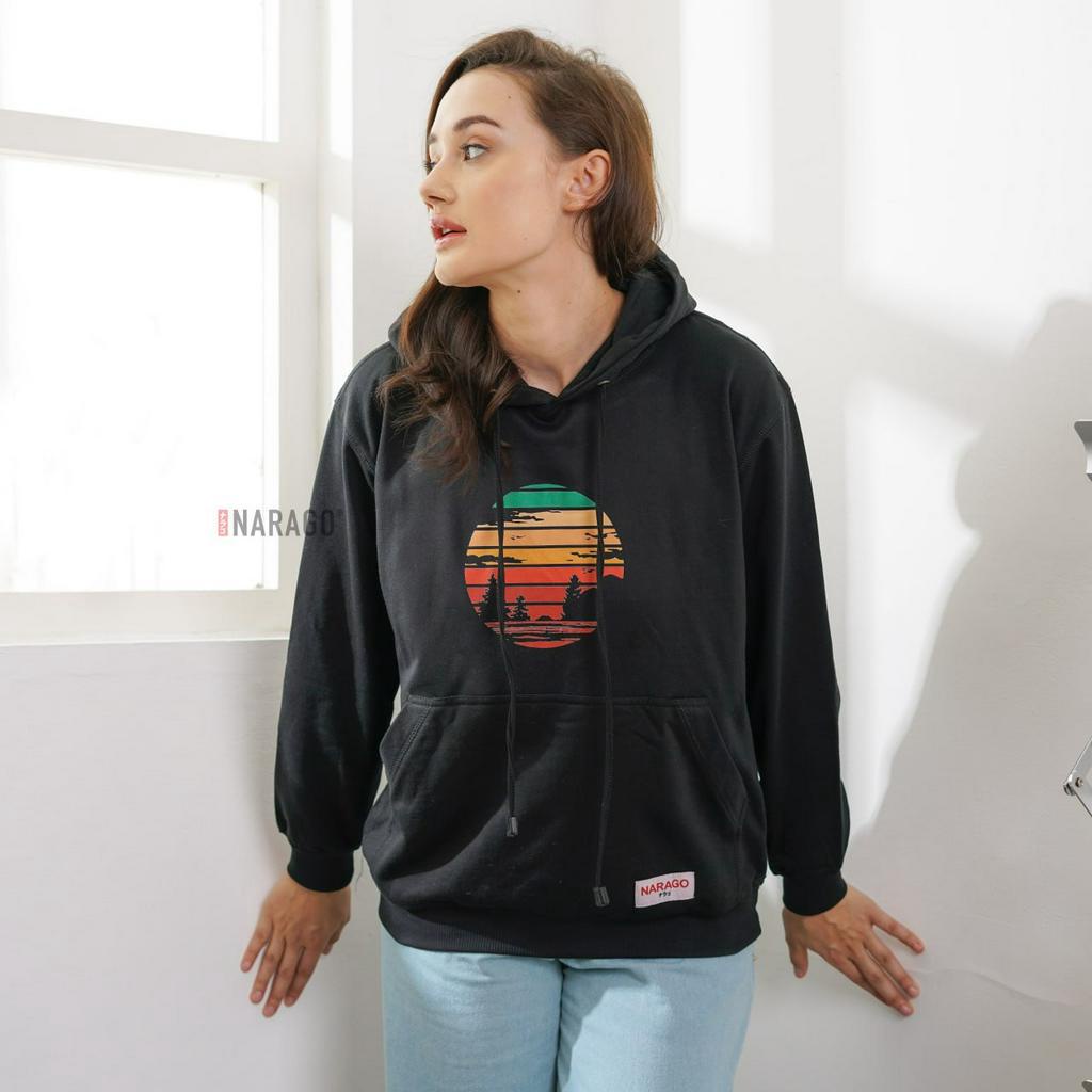 Nara.Grosir - Hoodie Jumper Sunset l Sweater Hodie Unisex