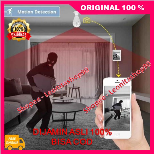 Lampu Cctv Cctv 360 Bohlam Fitur Canggih Untuk Keamanan Dan Kenyaman Dirumah 100% ORIGINAL