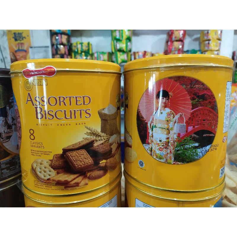 Roti Kaleng Nissin Assorted Biscuit 650gr