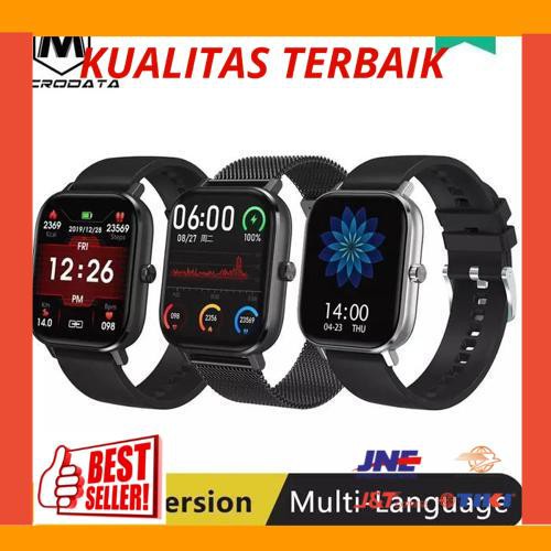 New Smartwatch Bluetooth Call Fundo Pro P8 Pro Smart watch VS DT78 DT35 P8 - Biru