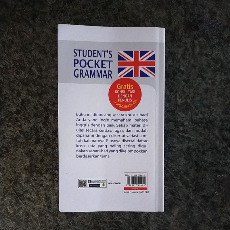 BUKU SAKU MENGUASAI BAHASA INGGRIS NEW STUDENT'S POCKET GRAMMAR-1