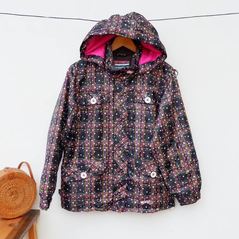 Airwalk jacket / jaket jepang / jaket perempuan / jaket pink / jaket korea / jaket musim dingin
