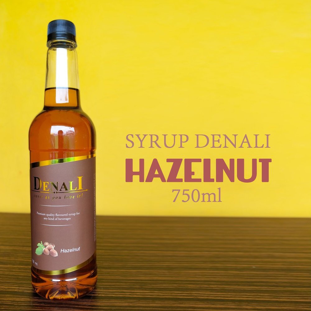 

HAZELNUT SYRUP DENALI 750ML Termurah