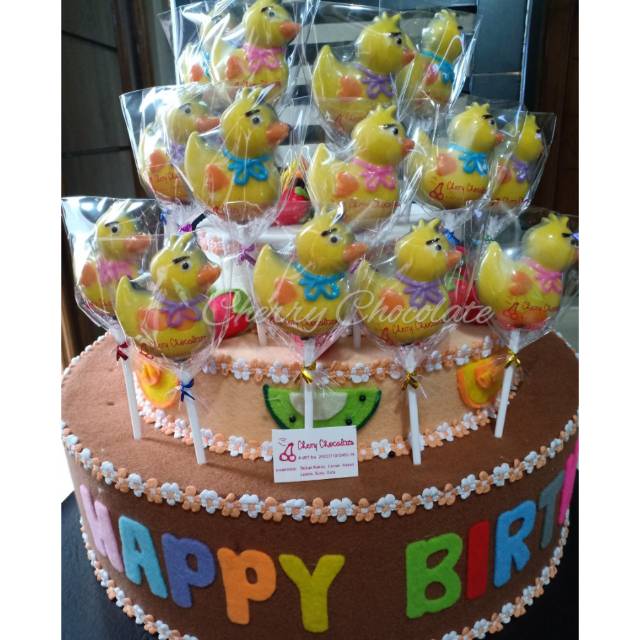 

Coklat lolipop bebek 'Cherry Chocolate'