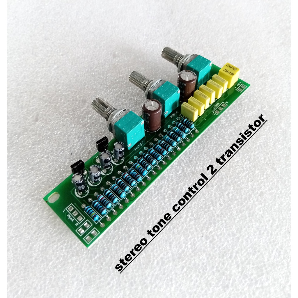 Modul Stereo Tone control 2 Transistor