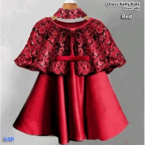 dress kelly/terusan dress casual anak+bando/Baju dress anak murah/fashion dress anak