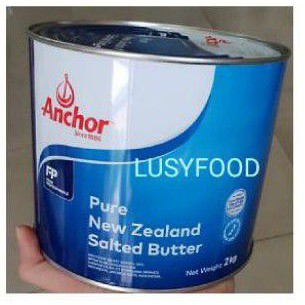 

ANCHOR BUTTER TINNED 2kg PURE NEW ZEALAND/BUTTER SALTED 2kg