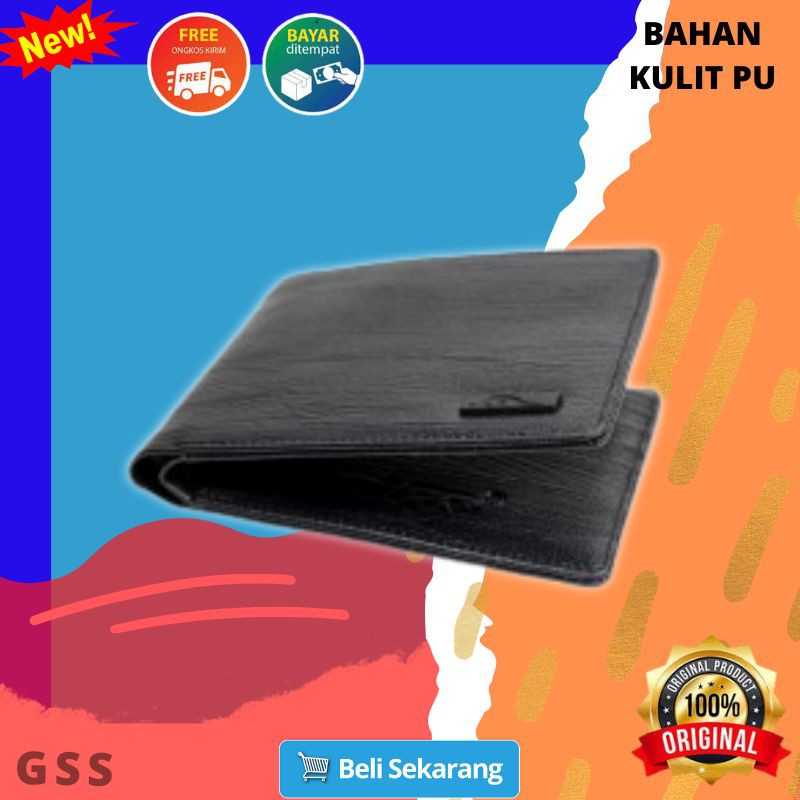 Fashion Dompet Kulit PU Pria Kekinian Wallet JFR Laki Laki Premium Original JP34 George Series