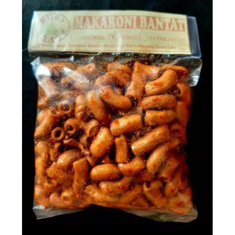 

makaroni bantat 75gr x-tra pedas