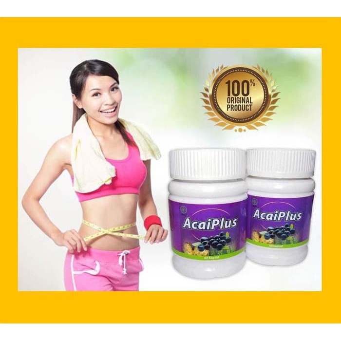 ACAI PLUS Obat Pelangsing Herbal Alami Terbaik Original NASA BPOM