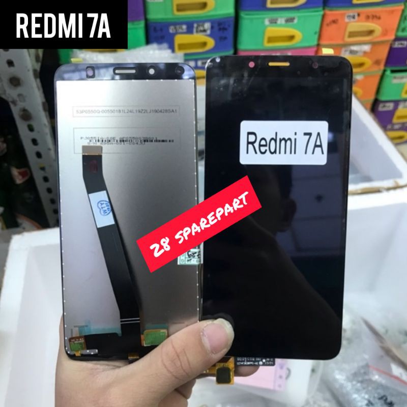 LCD FULLSET XIAOMI REDMI 7A +TOUCHSCREEN COMPLETE