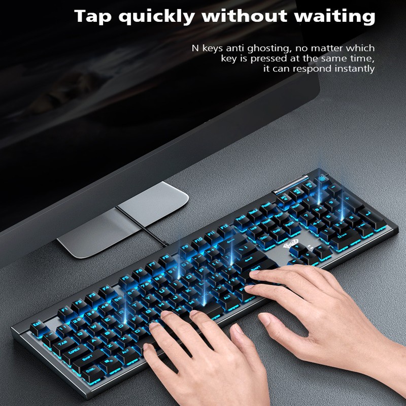 Keyboard Gaming Multimedia Mechanical AULA F-3030- AULA F3030