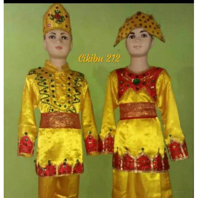 Baju Adat gorontalo anak TK/SD