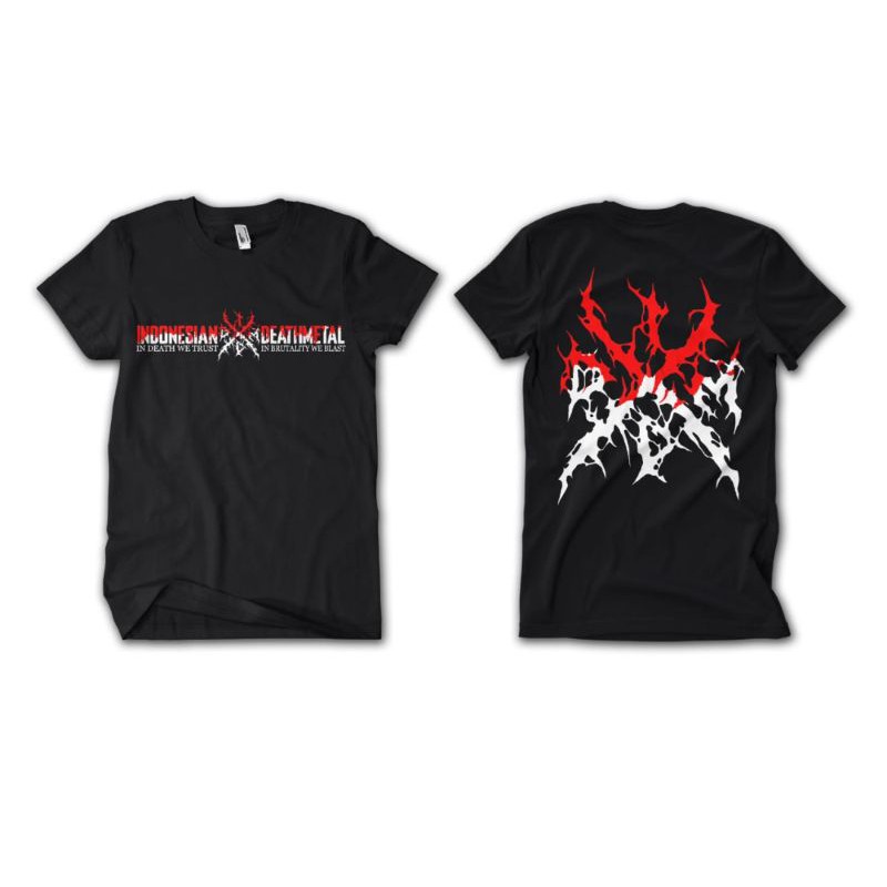 ready stock /tshirt iddm/indonesian death metal