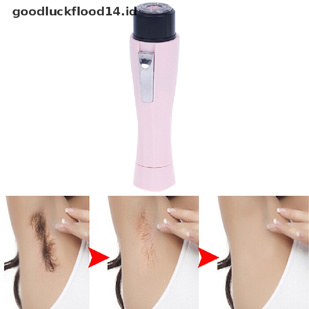 [OOID] Mini Shaver Razor Epilator Painless Electric Facial Body Underarm Hair Removal ID