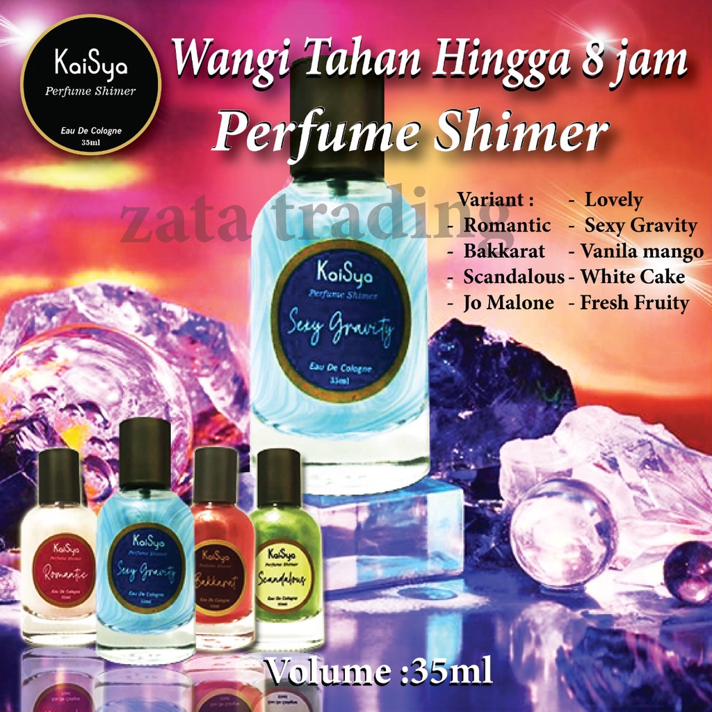 Parfum Shimmer Kaisya Gliter 35ml - Parfum Wanita