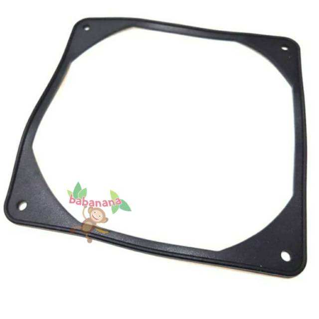 Gasket Fan 12cm ring pc kipas komputer case anti vibration silent