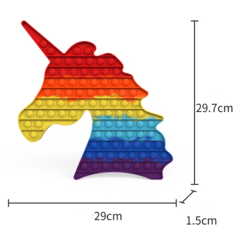 [ORGM] JUMBO! Mainan Pop It Ukuran Jumbo Pop Fidget size XL